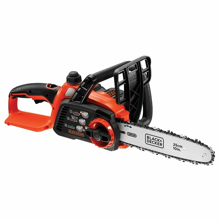 Akumuliatorinis grandininis pjūklas Black+Decker GKC1825L20 18V 2Ah 25 cm