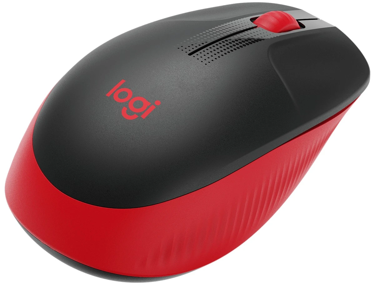 Pelė Logitech M190 Optical Red
