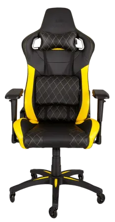 Žaidimų kėdė Corsair T1 RACE 2018, High Back Desk and Office Chair, Juoda/Gelton