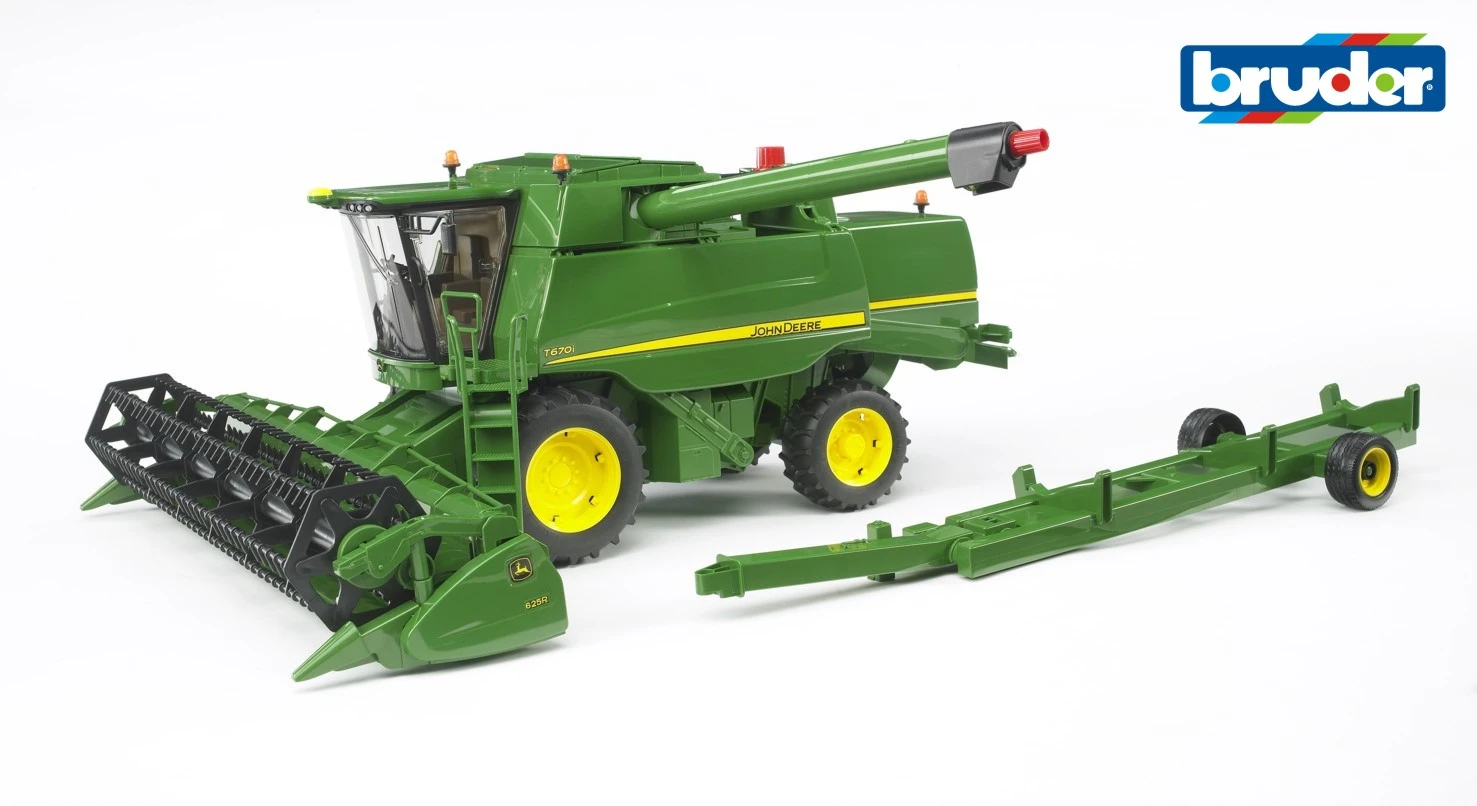 BRUDER kombainas john deere 02132