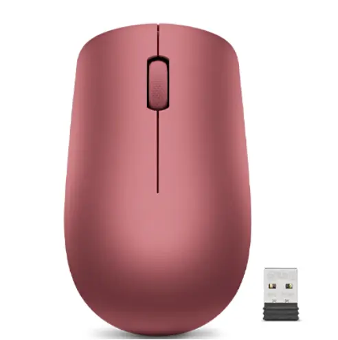 Pelė Lenovo 530 Optical Cherry Red