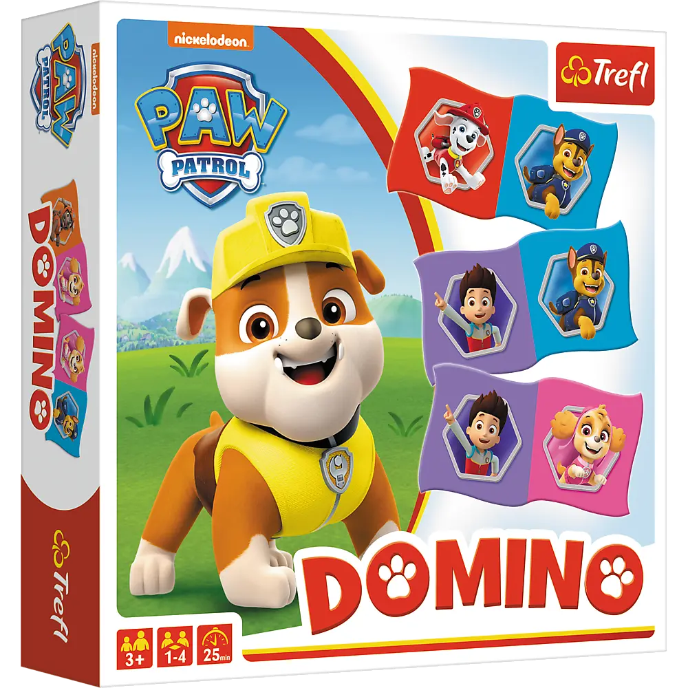TREFL Domino „Šuniukai-patruliai"