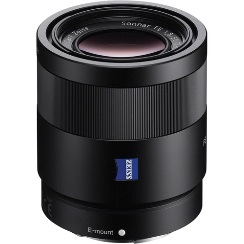 Sony Sonnar T* FE 55mm F1.8 ZA (Black) | (SEL55F18Z) | Carl Zeiss