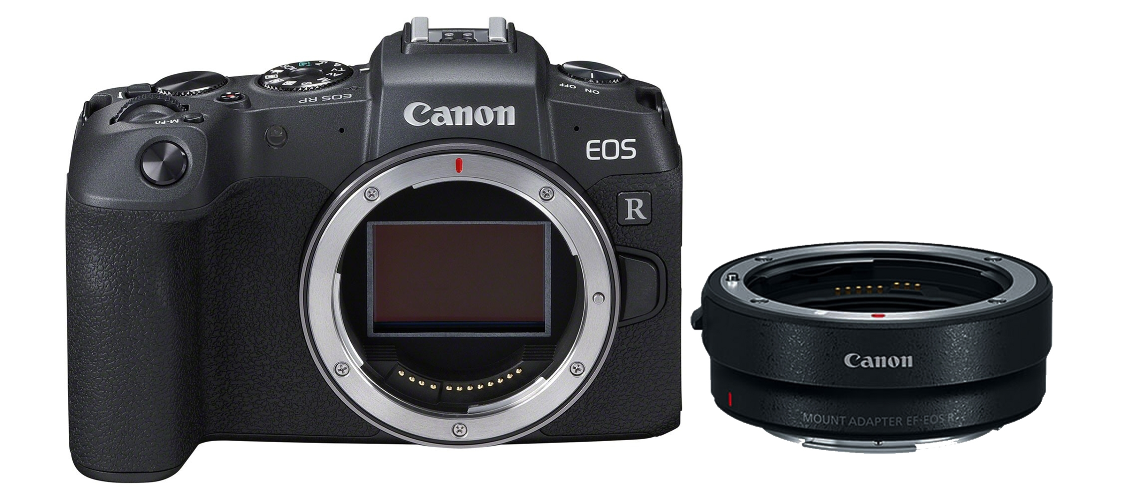 Sisteminis fotoaparatas Canon EOS RP Body + Mount Adapter EF-EOS R