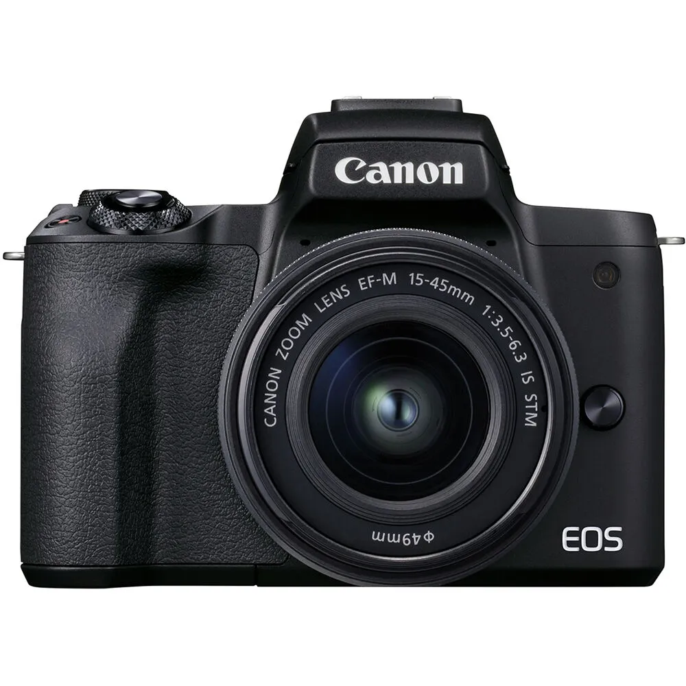 Sisteminis fotoaparatas Canon EOS M50 Mark II 15-45 IS STM (Black)