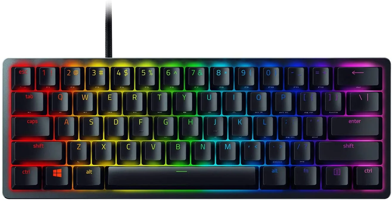 RAZER Huntsman Mini (Purple Switch) žaidimų klaviatūra US RZ03-03390100-R3M1