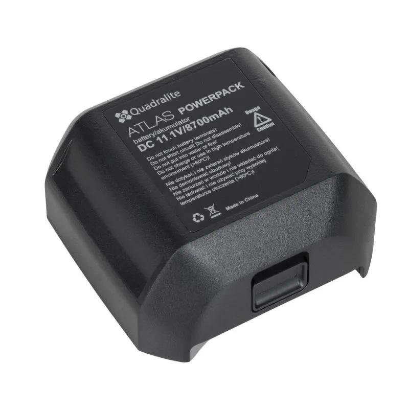 Quadralite baterija blykstei atlasas