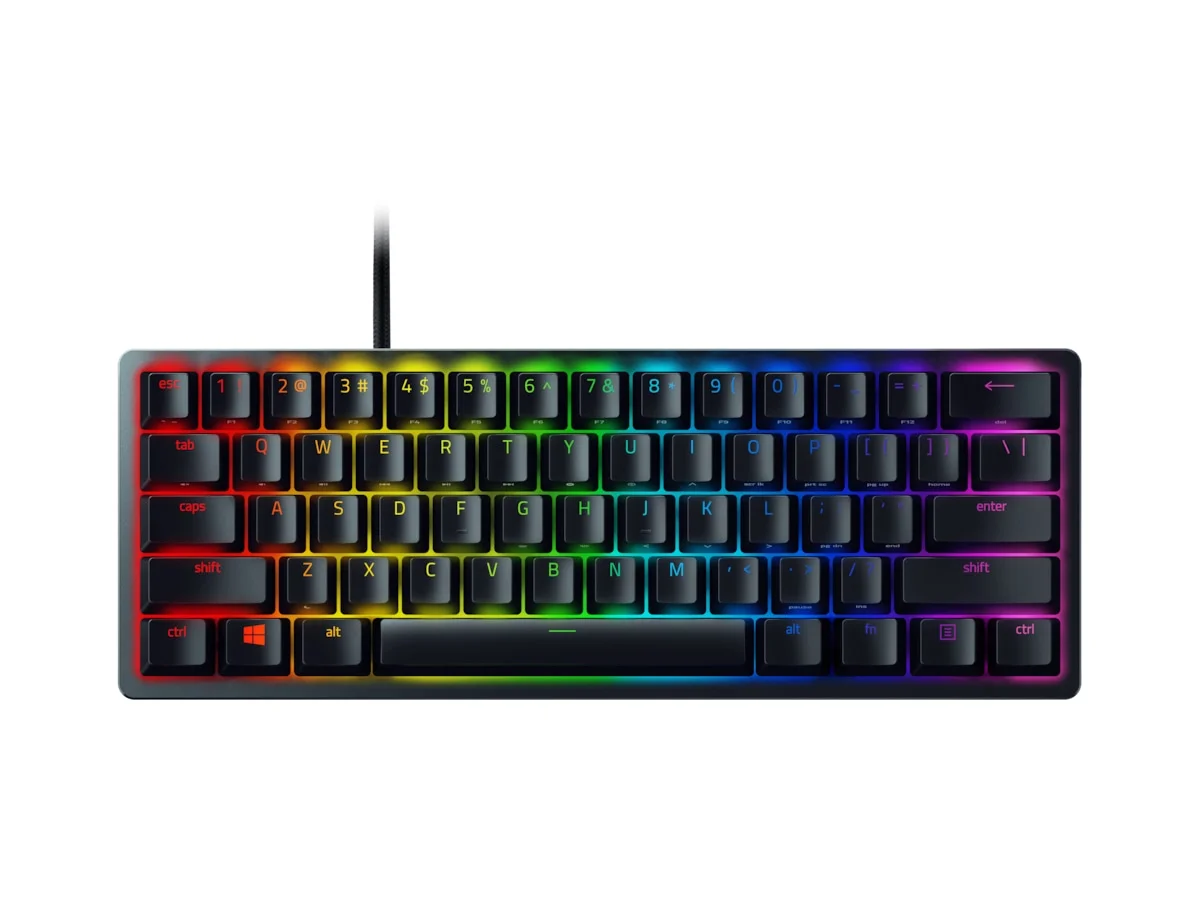RAZER Huntsman Mini Opto-Mechanical (Purple Switch) žaidimų klaviatūra RZ03-03390700-R3N1
