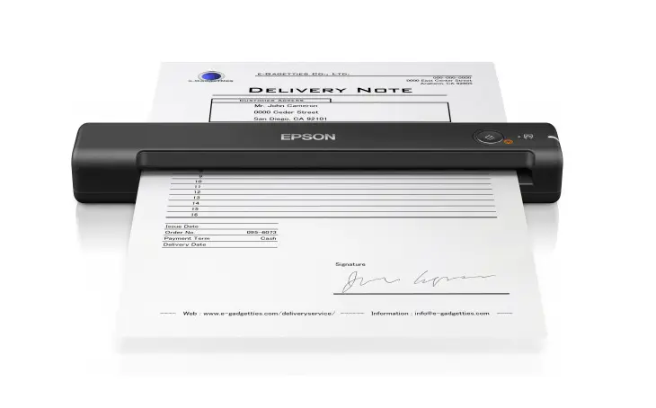 Epson Wireless Mobile Scanner WorkForce ES-50 Colour, Document