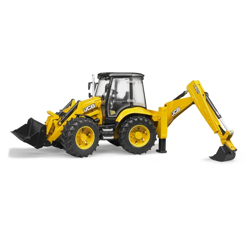 BRUDER traktorius su krautuvu JCB 5CX eco ekskavatorius, 02454