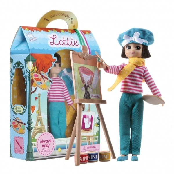 Lėlė LOTTIE Menininkė
