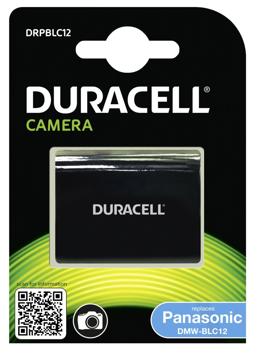 Duracell Li-Ion Akku 950 mAh, skirtas Panasonic DMW-BLC12