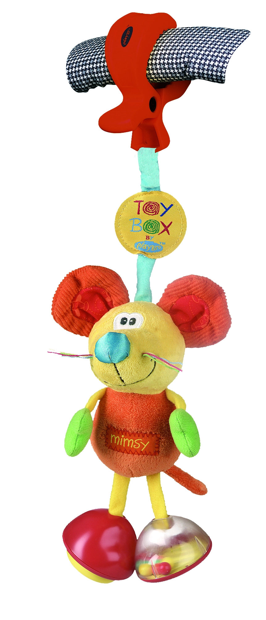 PLAYGRO pakabinamas žaislas Pelytė Mimsy, 0101141