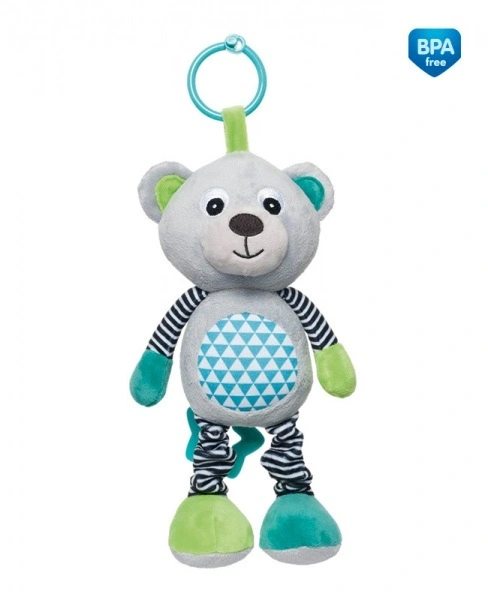 CANPOL BABIES pakabinamas muzikinis žaislas Bears Grey 68/053_grey