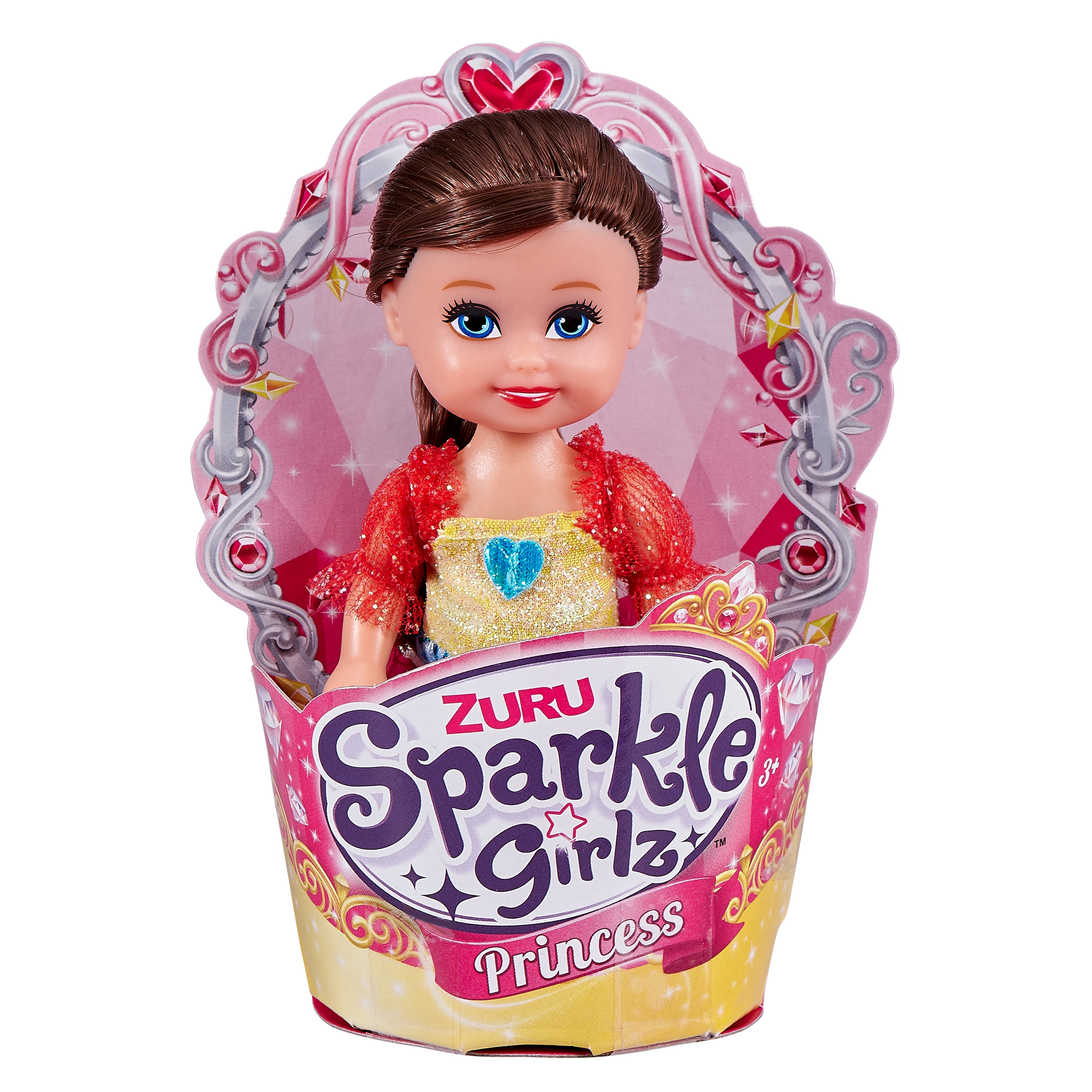 SPARKLE GIRLZ lėlė keskiuko formelėje Princess, 10cm, asort., 10015TQ3