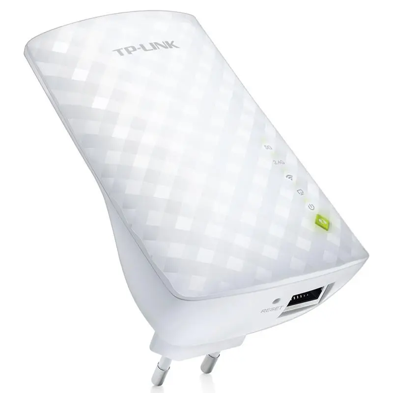 TP-Link AC750 dviejų juostų WLAN kartotuvas (RE200) [WLAN kintamoji srovė, iki 750 Mbit/s, 1x LAN]