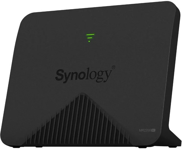 „Synology MR2200ac Mesh Router“ [2200 Mbit/s, WLAN kintamoji srovė, 1x Gigabit LAN, vienalaikis trijuodas, MU-MIMO]