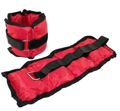 Rankų ir kojų svoriai HMS OB03 raudoni, 2x1.5kg