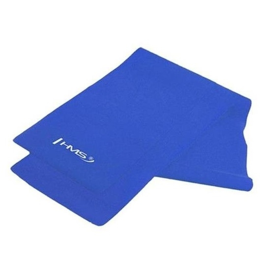 Pasipriešinimo juosta HMS GU02 mėlyna, 1200x120x0.5mm