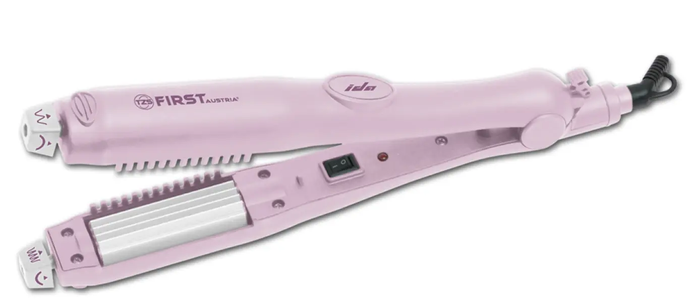 Plaukų garbanojimo žnyplės First 5670-3-PI