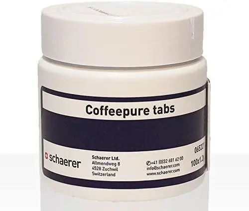 SCHAERER valymo tabletės Coffeepure (100 vnt.)