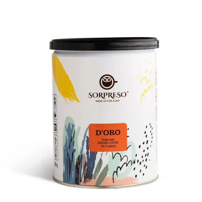 Malta kava SORPRESO D&039;ORO 250g (Skardinėje)
