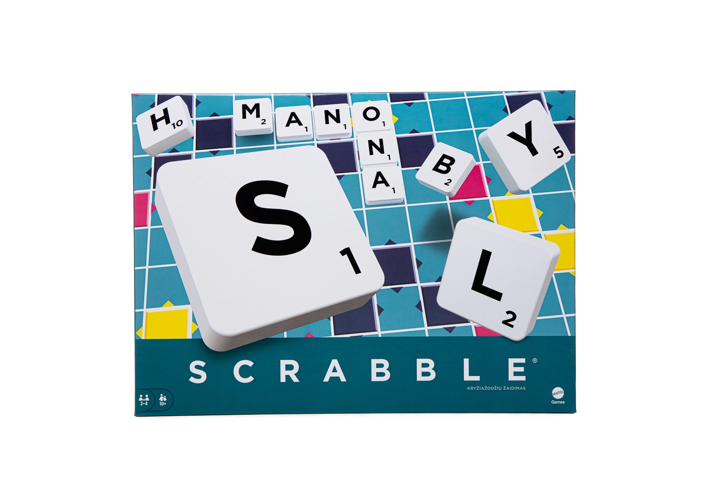 MATTEL GAMES stalo žaidimas Scrabble (LT), Y9624