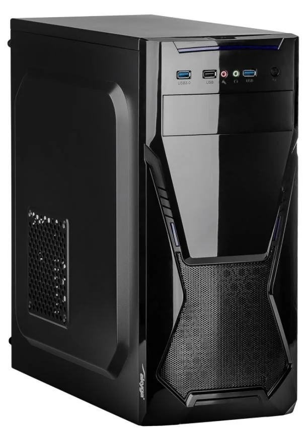 Kompiuterio korpusas AKYGA AK13BK, Micro Tower, Juoda
