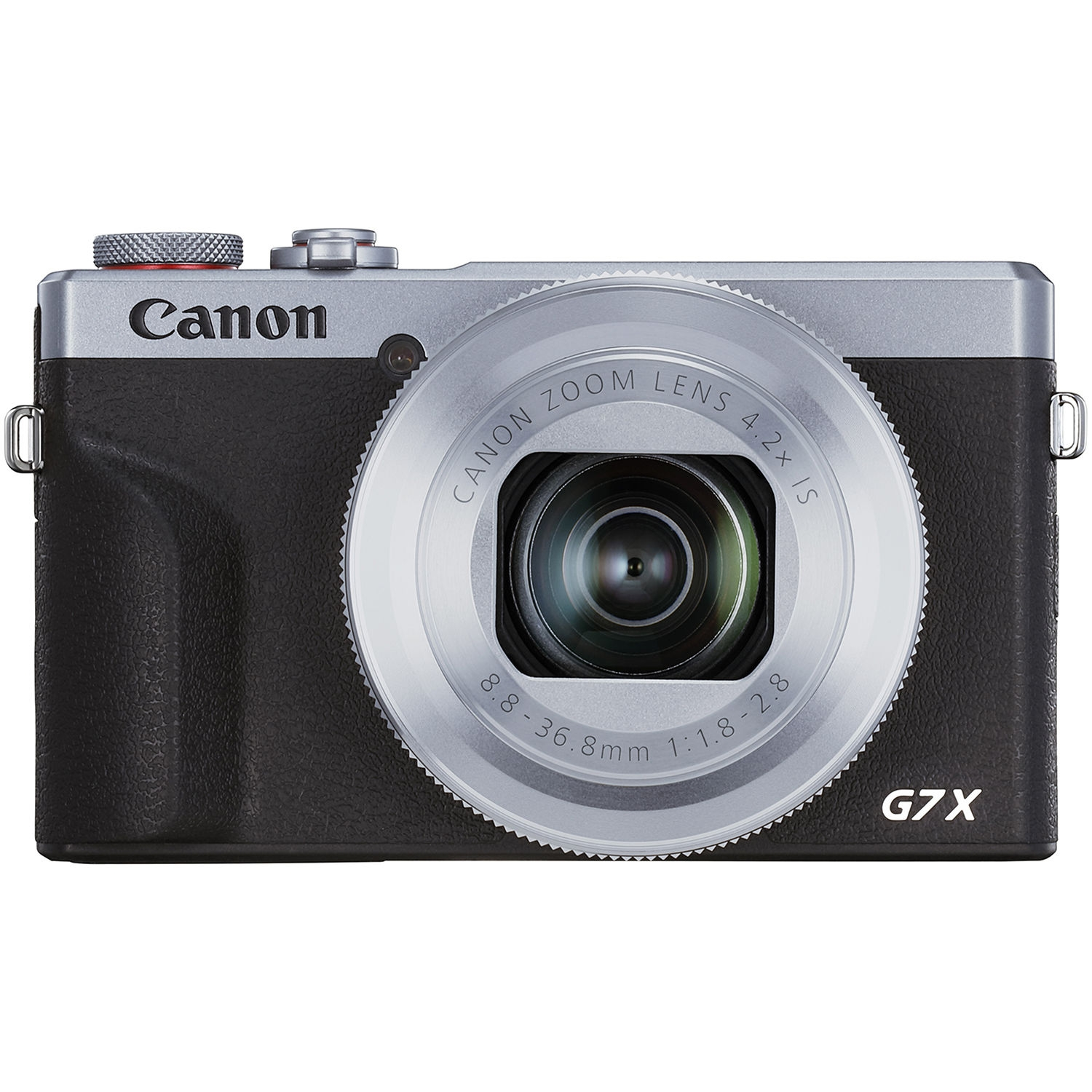 Canon PowerShot G7X Mark III sidabrinis