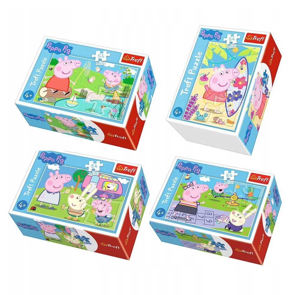 TREFL PEPPA PIG mini dėlionė „Kiaulytė Pepa“ 54 det.