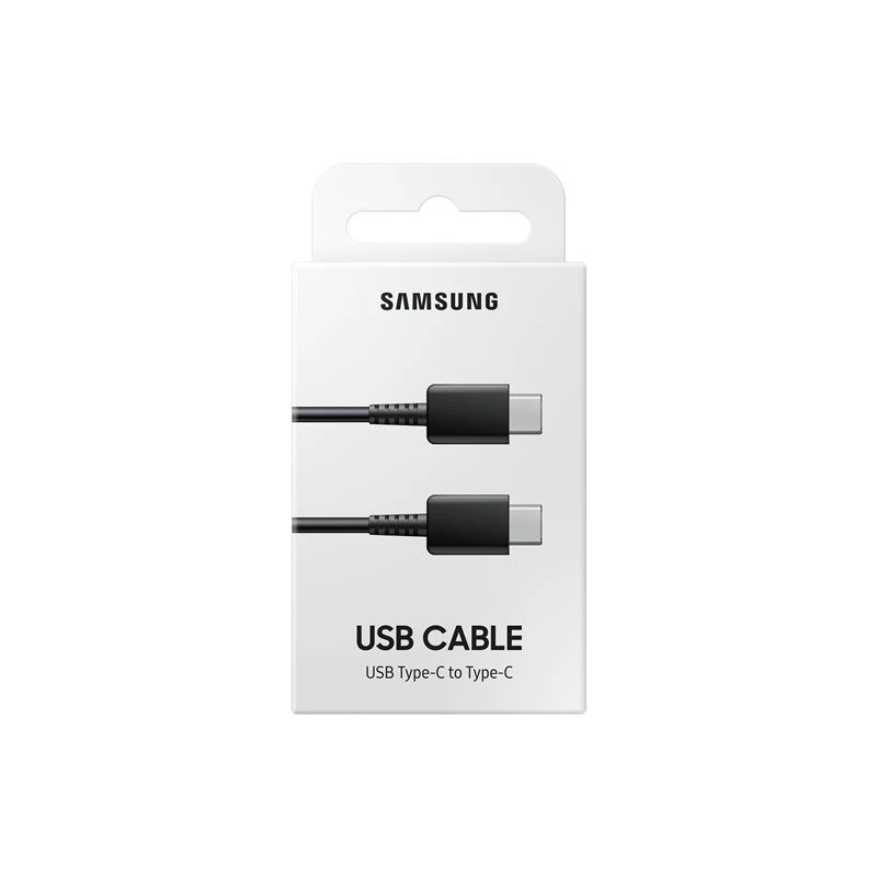 Laidas Samsung C to C Cable Max. 3A, USB 2.0 Black