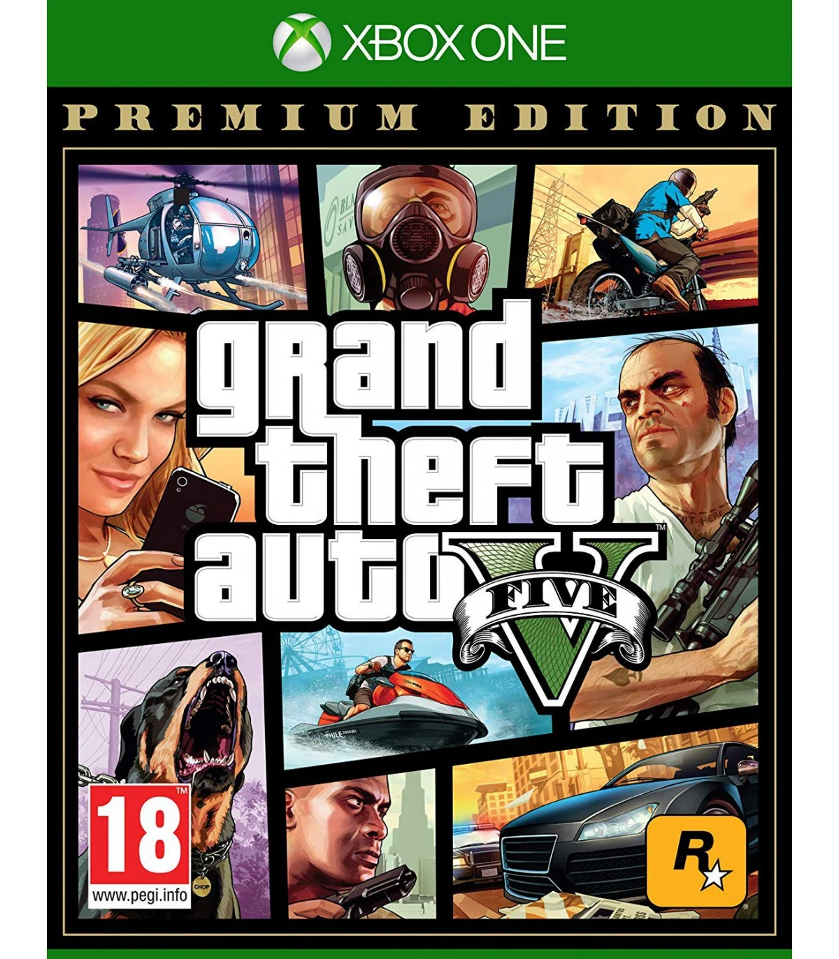 Kompiuterinis žaidimas Grand Theft Auto V Premium Edition Xbox One