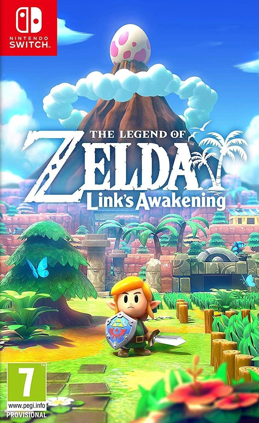 Kompiuterinis žaidimas The Legend of Zelda Link's Awakening Nintendo