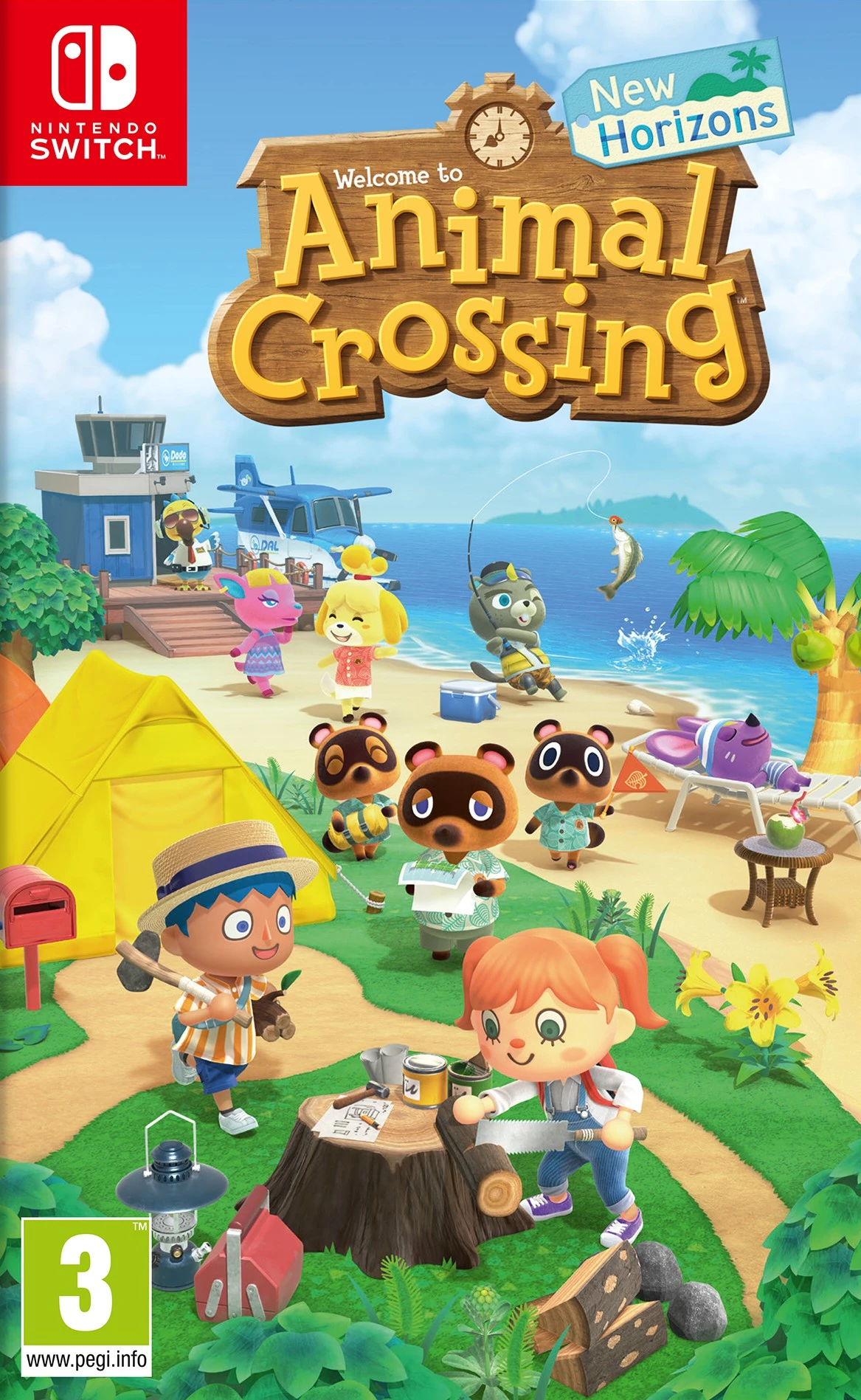 Kompiuterinis žaidimas Animal Crossing: New Horizons Nintendo