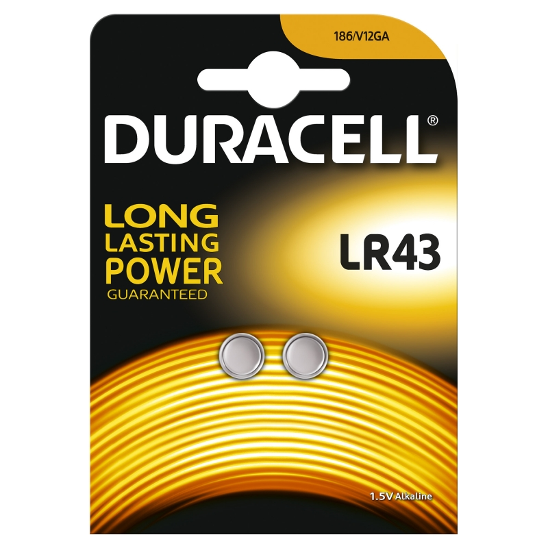 Elementas DURACELL LR43 1.5V