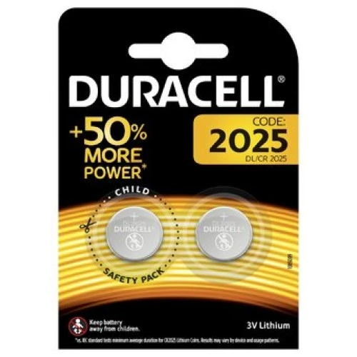 Elementas DURACELL Lithium CR2025 2vnt