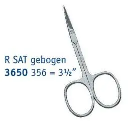 DOVO 3650356 Žirklutės odelei 3 1/2" pl.