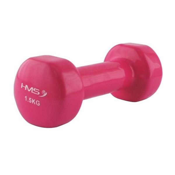 Aerobikos viniliniai hanteliai HMS 2 x 1,5 kg