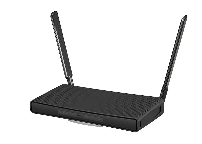 MikroTik Wireless Router HAP AC3 802.11ac, 300+867 Mbit/s, 10/100/1000 Mbit/s, Ethernet LAN (RJ-45) prievadai 5, Antenos tipas 2xExternal, 1 × USB-A, 1 x PoE-out 1G