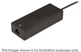 HP 65W Smart AC Power Adapter Notebook Charger 4.5mm barrel tip w/ 7.4mm dongle / fits HP 200-series, ProBook 400/600-series, EliteBook 700/800-series