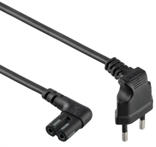 KABELIO MAITINIMO EU 1M/ANGLED PC-184L GEMBIRD