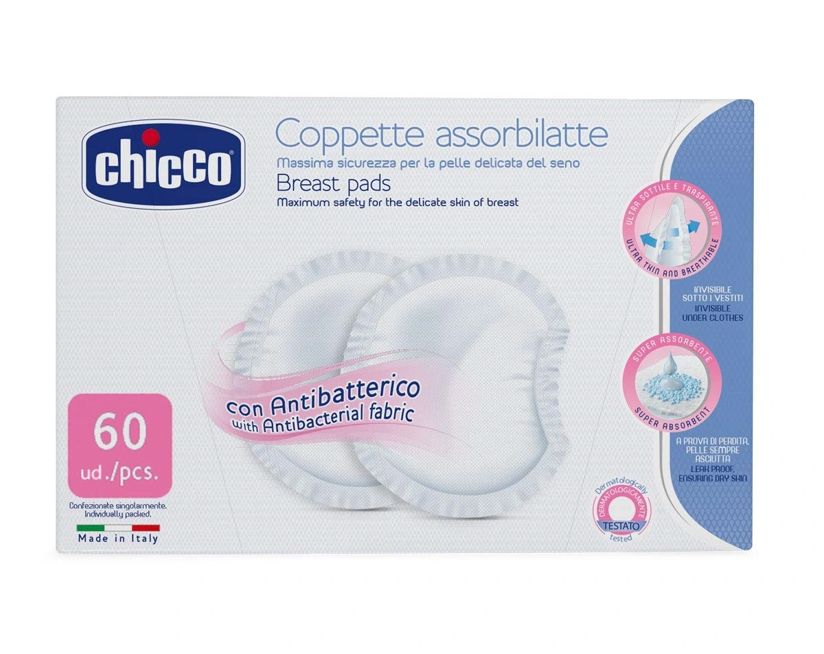 CHICCO įklotai į liemenėlę 60 vnt, 00061773000000