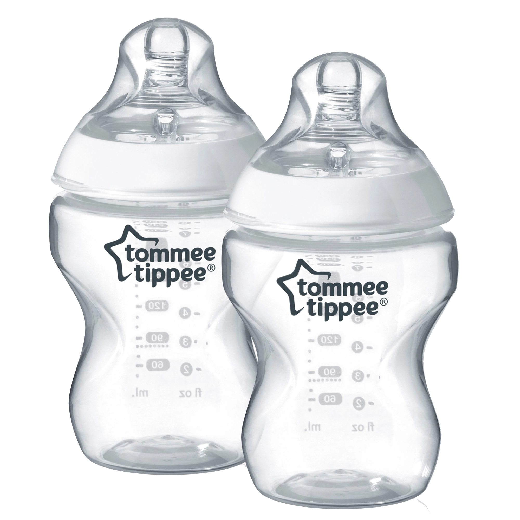 TOMMEE TIPPEE buteliukai, 260 ml, 2 vnt., 42252075