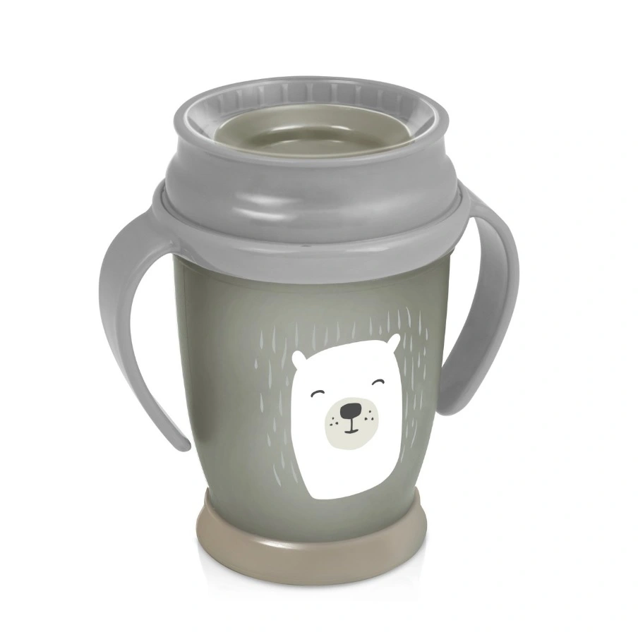 LOVI puodelis su rankenėlėmis 360 JUNIOR BUDDY BEAR, 250 ml, 1/599naujas