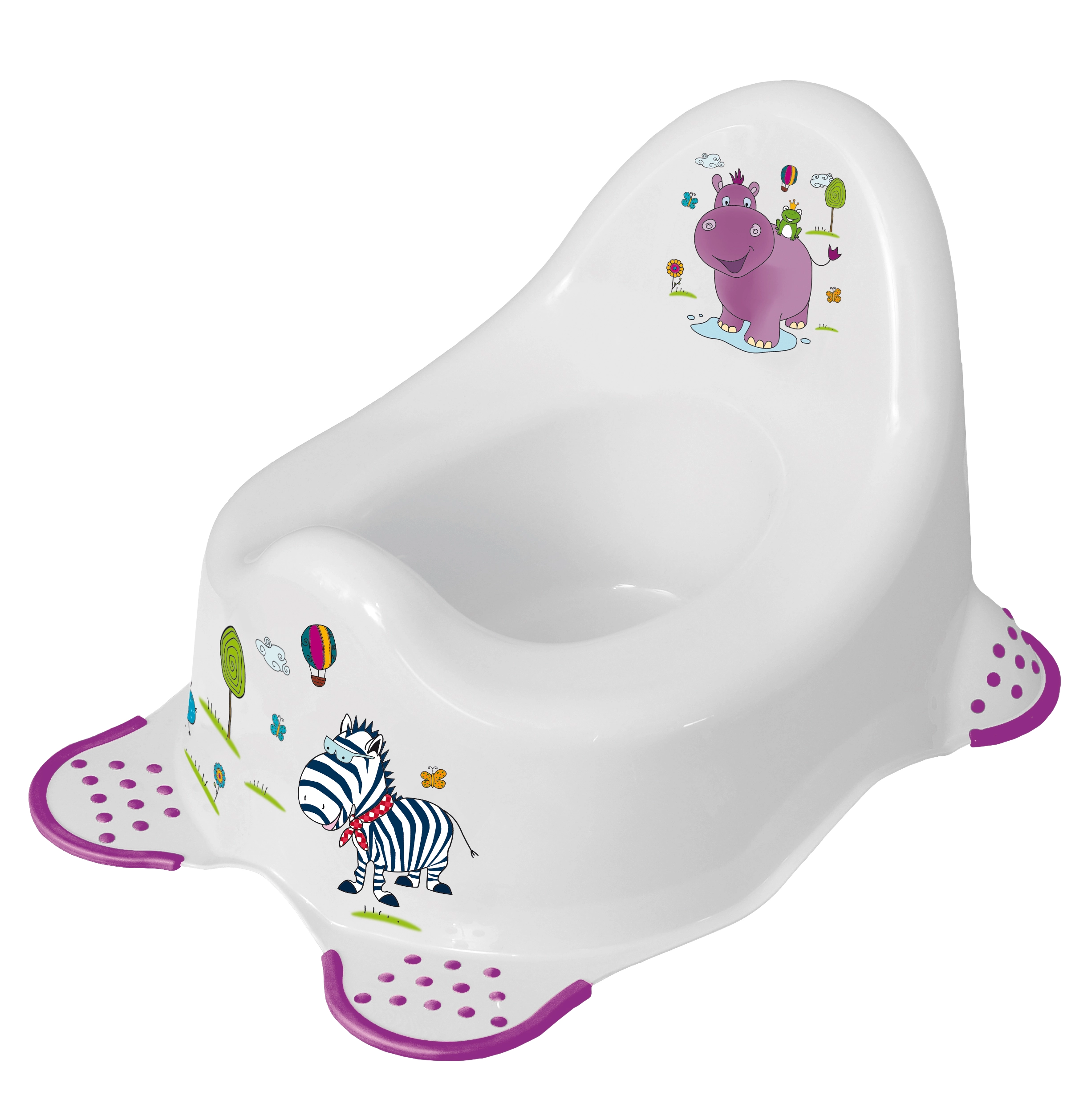 KEEEPER nactipodis "Hippo" baltas 8648