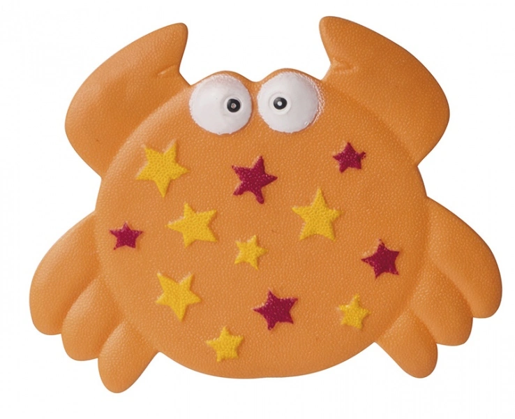 CANPOL BABIES neslystantys mini kilimėliai į vonią 5vnt Spalvingas vandenynas 12x10cm 80/003