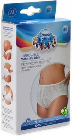 CANPOL BABIES kelnaitės vienkartinės po gimdymo M dydis 9/598
