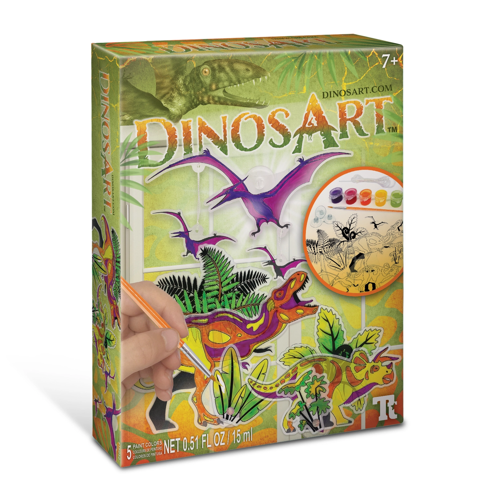 DINOSART kūrybinis rinkinys Saulėgaudžiai, 15012