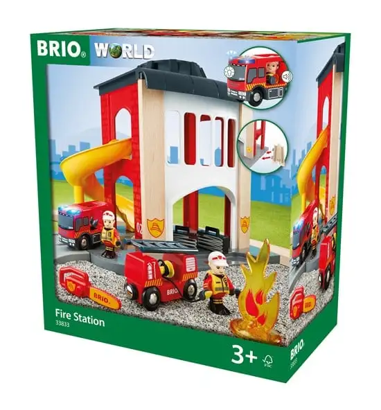BRIO RAILWAY Gaisrinės stotis, 33833