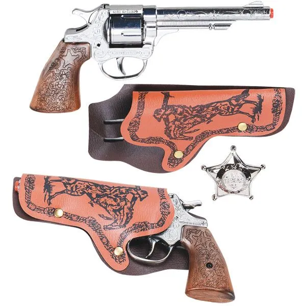 GONHER rinkinys kaubojaus ginklų WILD-WEST, 158/0